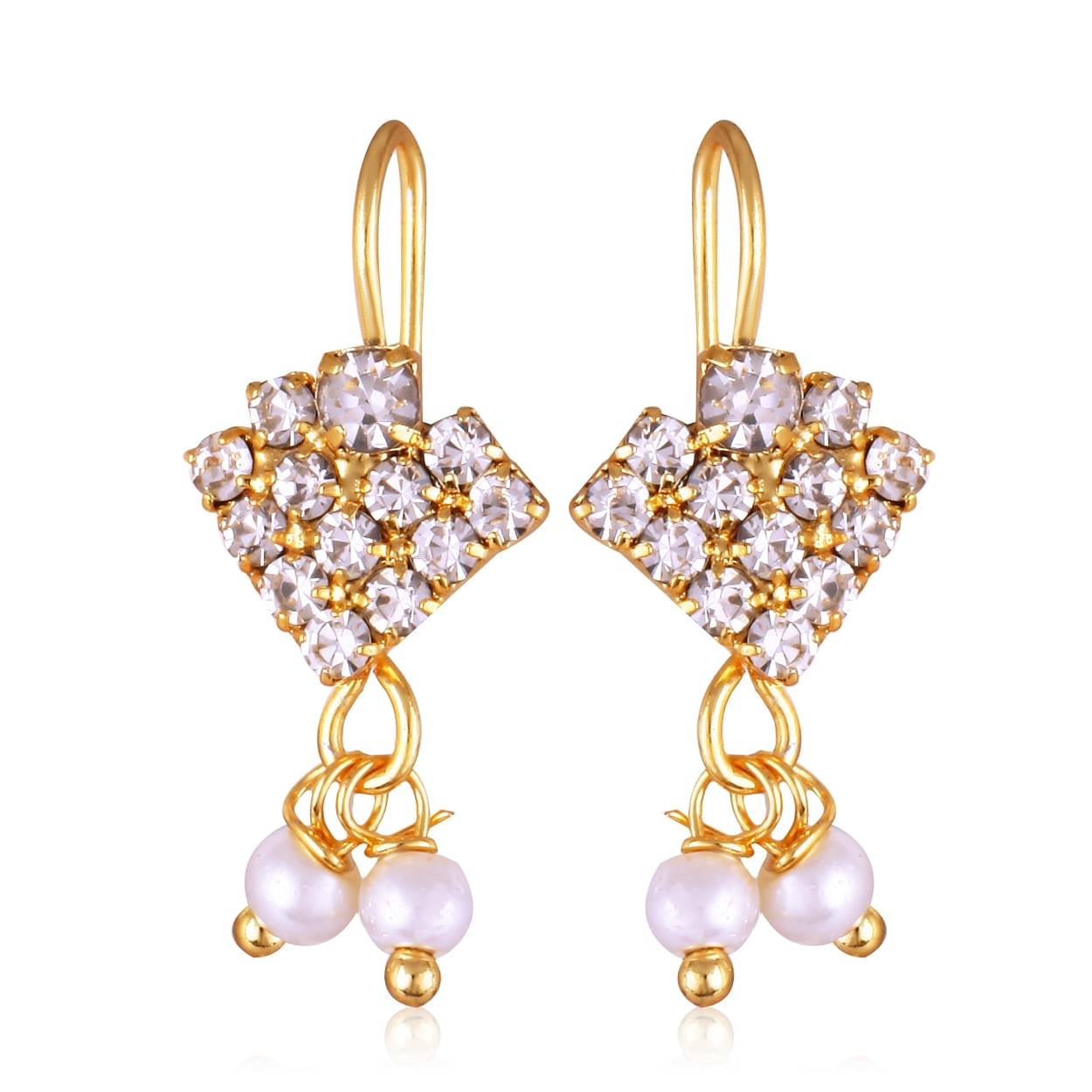     			Vighnaharta Multicolor Hoops Earrings ( Pack of 1 )