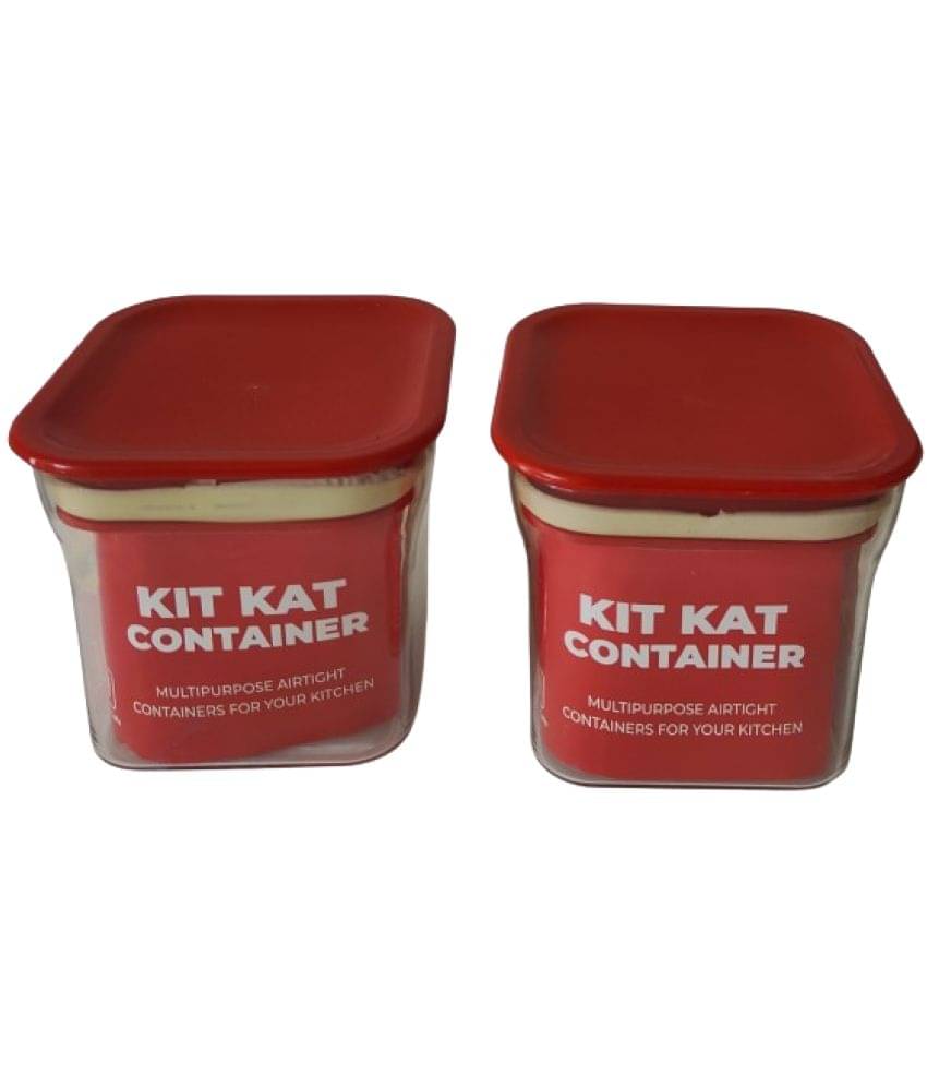     			YESKART Plastic Red Multi-Purpose Container ( Set of 1 )