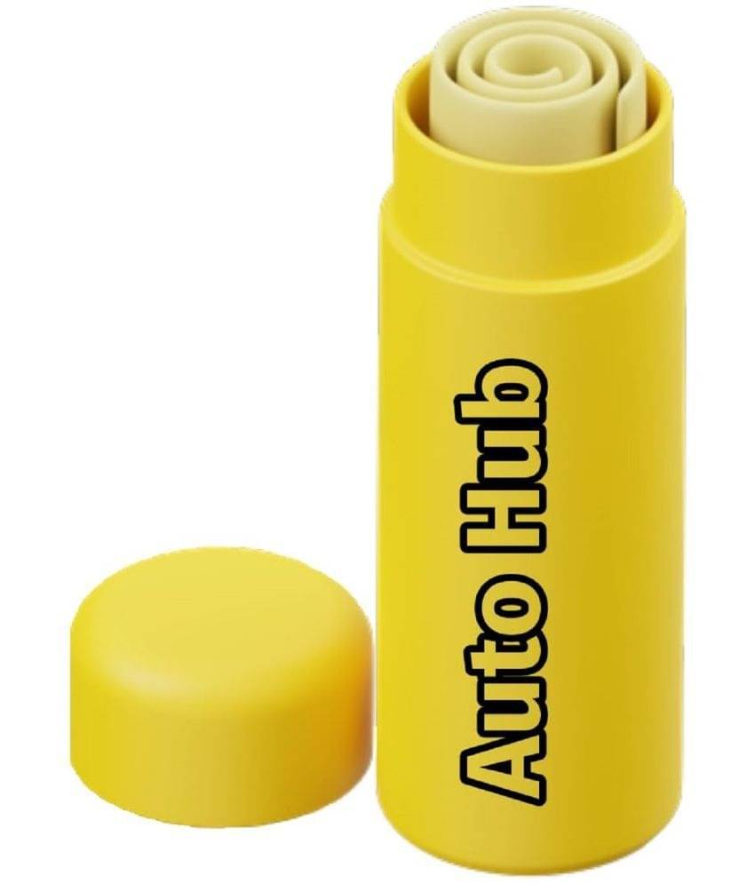     			Auto Hub Yellow 800 GSM Chamois Cloth For Automobile ( Pack of 1 )