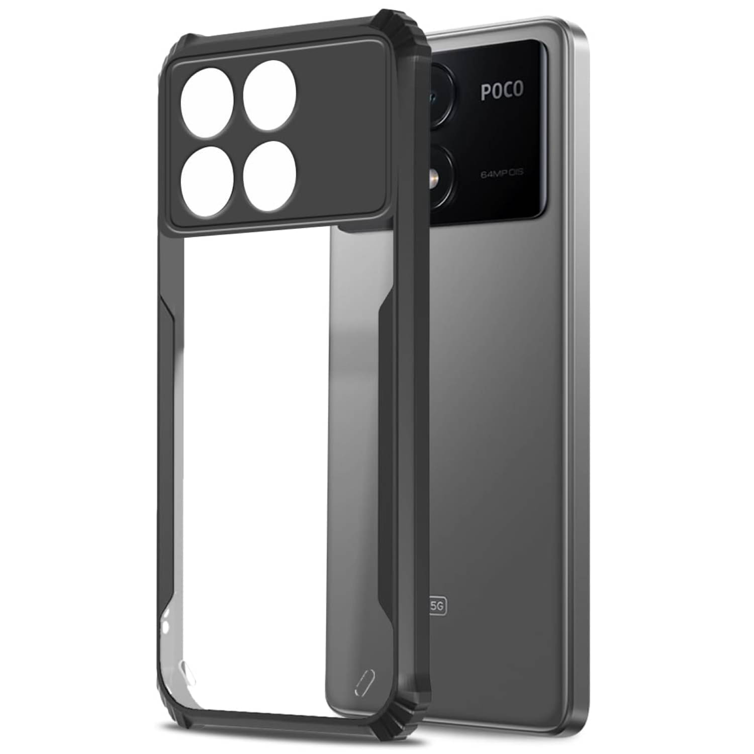 Case Vault Covers Shock Proof Case Compatible For Polycarbonate POCO X6 Pro 5G ( Pack of 1 ) Case Vault Covers Shock Proof Case Compatible For Polycarbonate POCO X6 Pro 5G ( Pack of 1 )