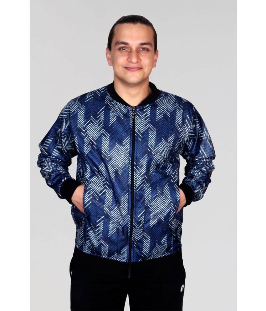     			Estro Polyester Men's Casual Jacket - Blue ( Pack of 1 )
