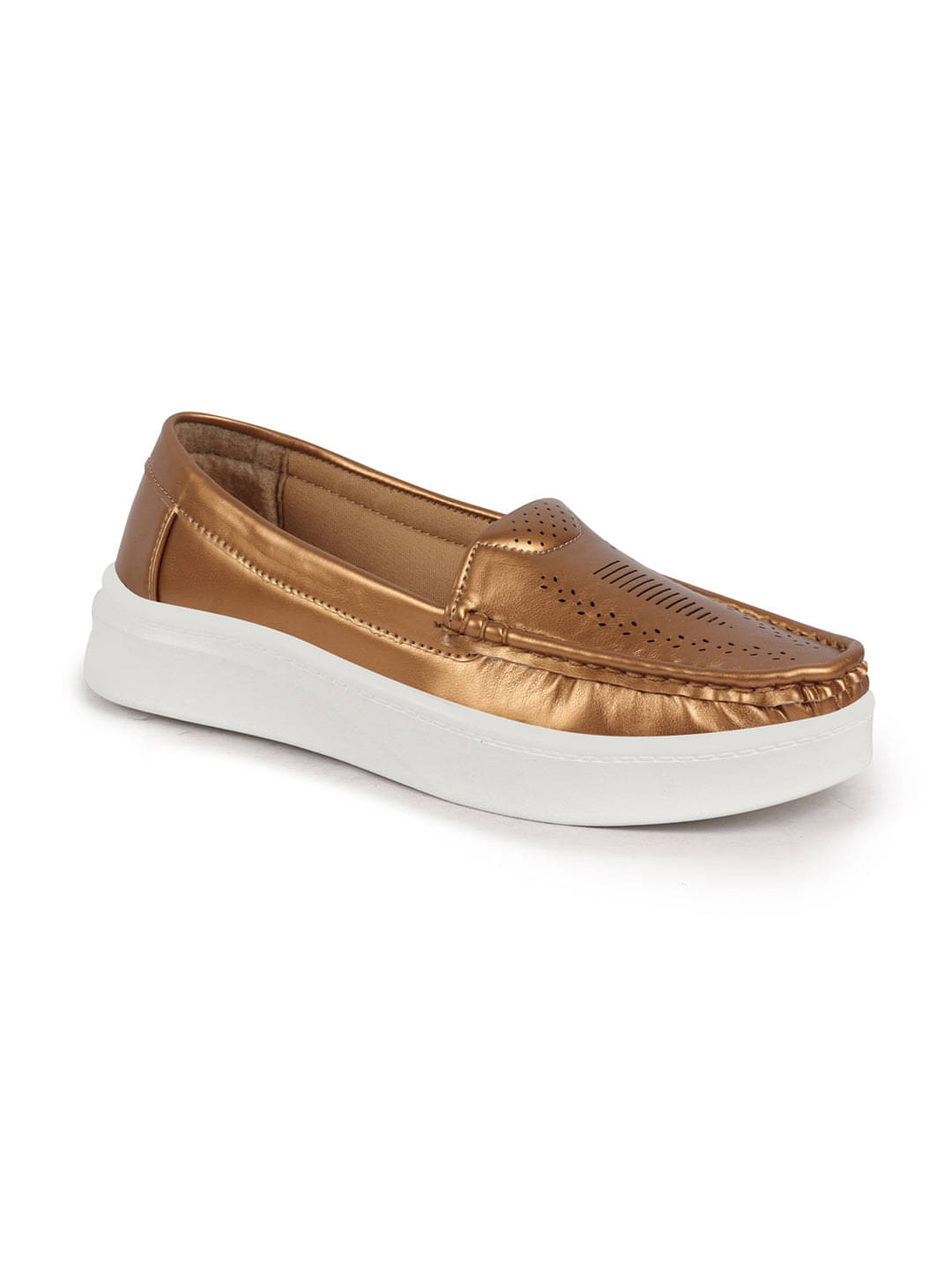     			Fausto Bronze Women's Loafers