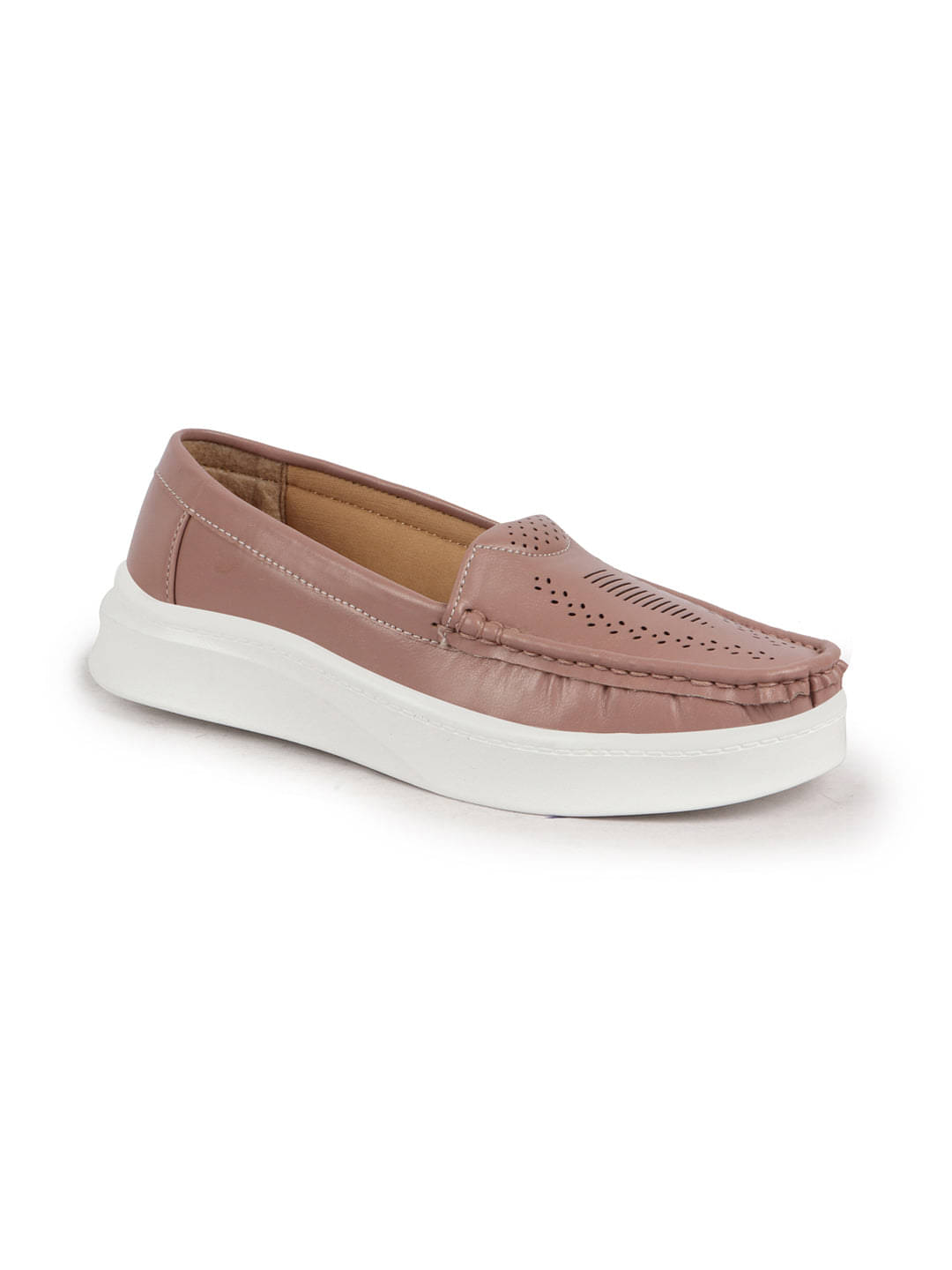     			Fausto Peach Women's Loafers