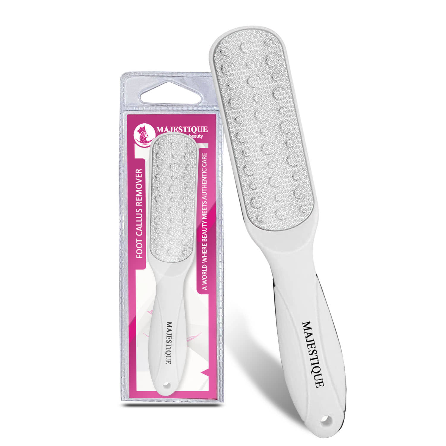 Majestique Callus Remover Foot Scrubber Foot Files Dead Skin Callus Rasp Scrubber (Multicolor)