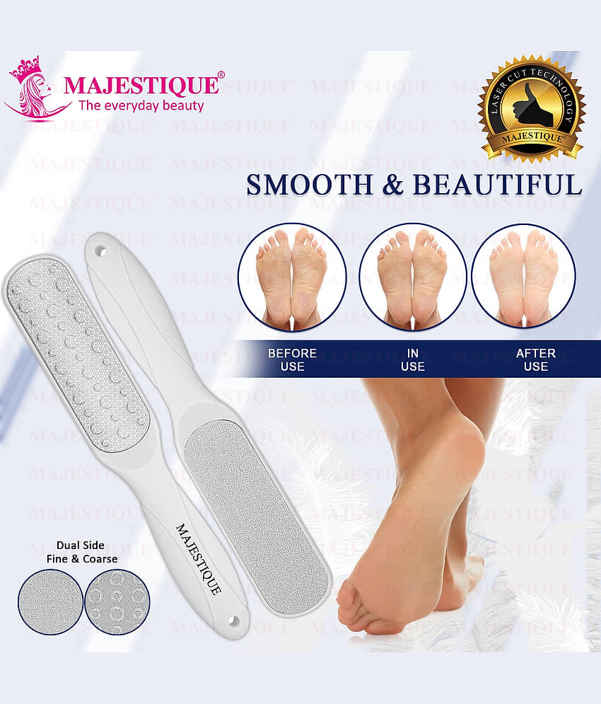Majestique Callus Remover Foot Scrubber Foot Files Dead Skin Callus Rasp Scrubber (Multicolor)