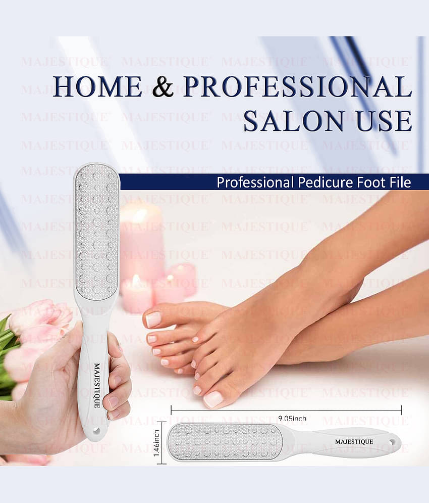 Majestique Callus Remover Foot Scrubber Foot Files Dead Skin Callus Rasp Scrubber (Multicolor)