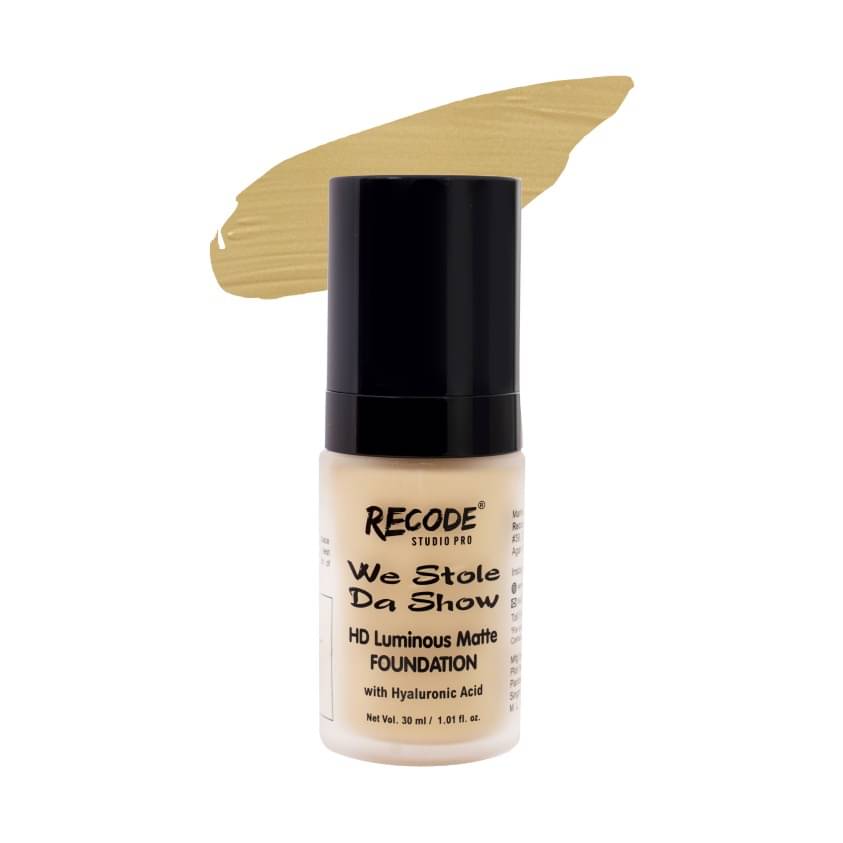     			Recode HD Luminous Matte Foundation 30 ML 03 SINDHU