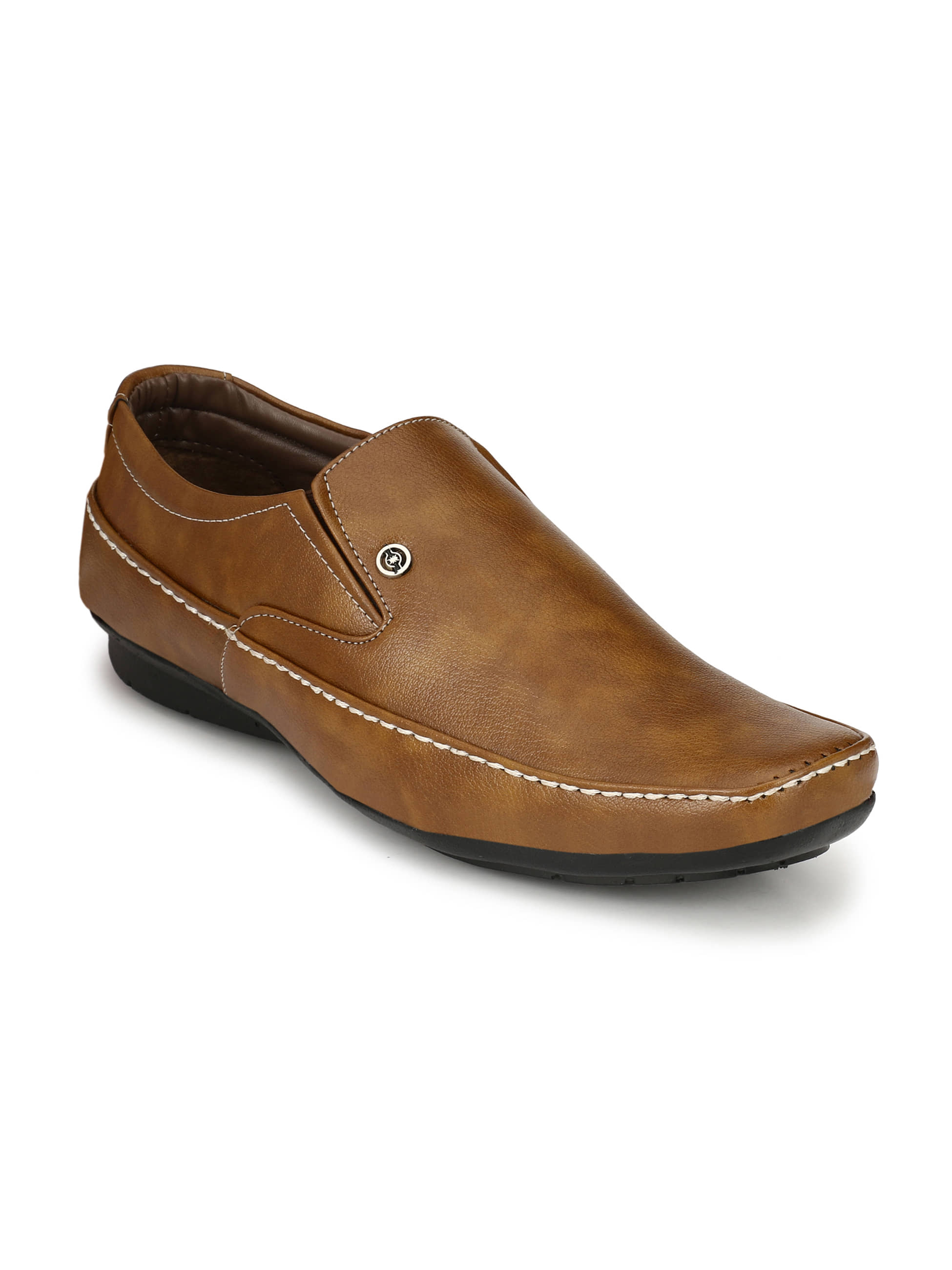 RL Rocklin Men Tan Men's Slip On Formal Shoes - Formal Shoes | Buy online on ZillyBuy