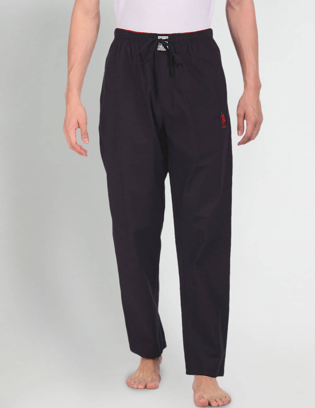 U.S. Polo Assn. Pack of 1 Pyjama For Men's ( Black )