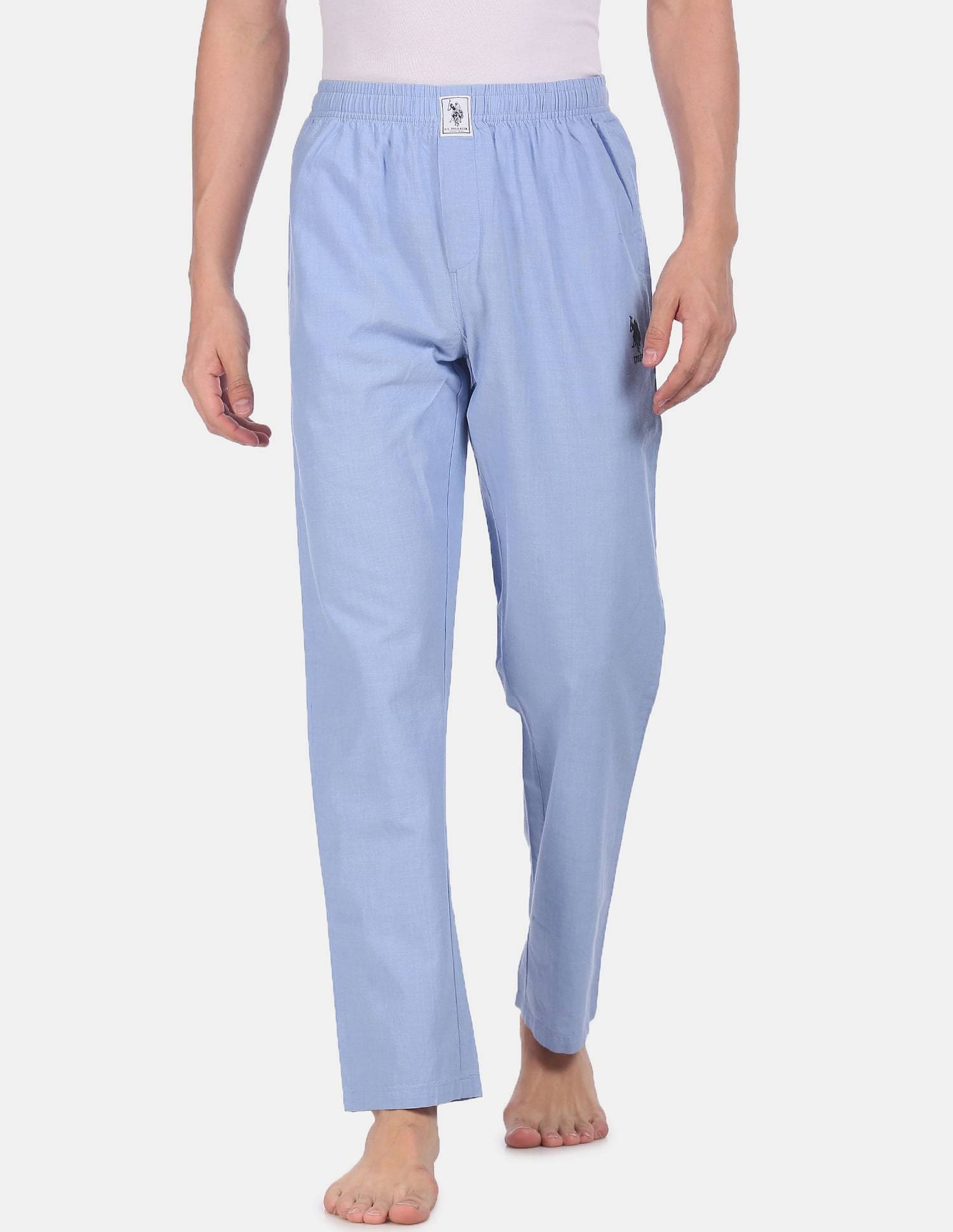     			U.S. Polo Assn. Pack of 1 Pyjama For Men's ( Blue )