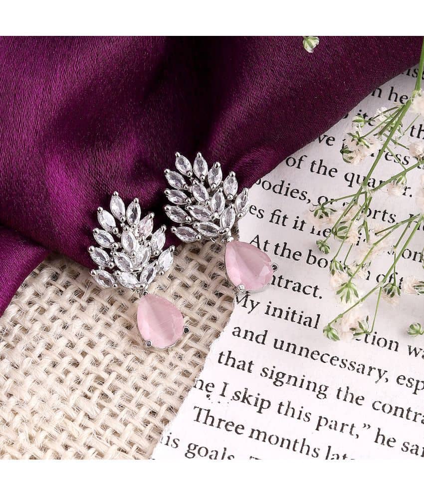 gilher Pink Huggies Earrings ( Pack of 1 ) - Earrings | Buy online on ZillyBuy