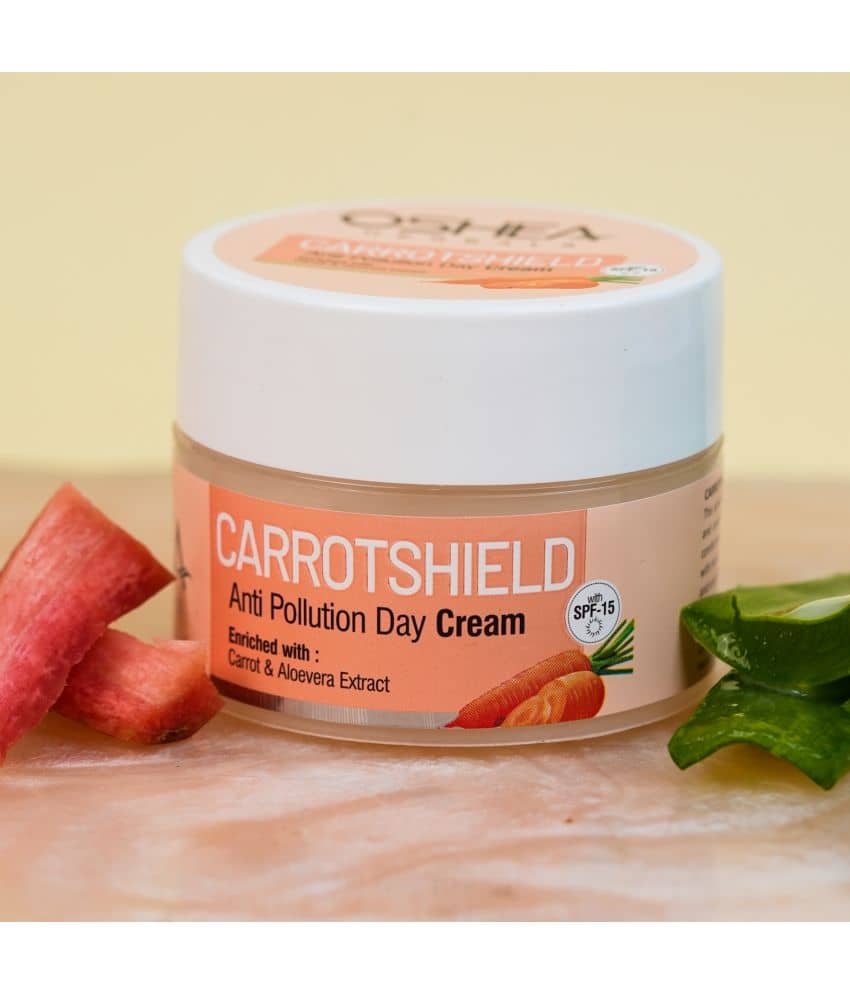 Oshea Herbals Carrotshield Anti-Pollution Day Cream 50Grams