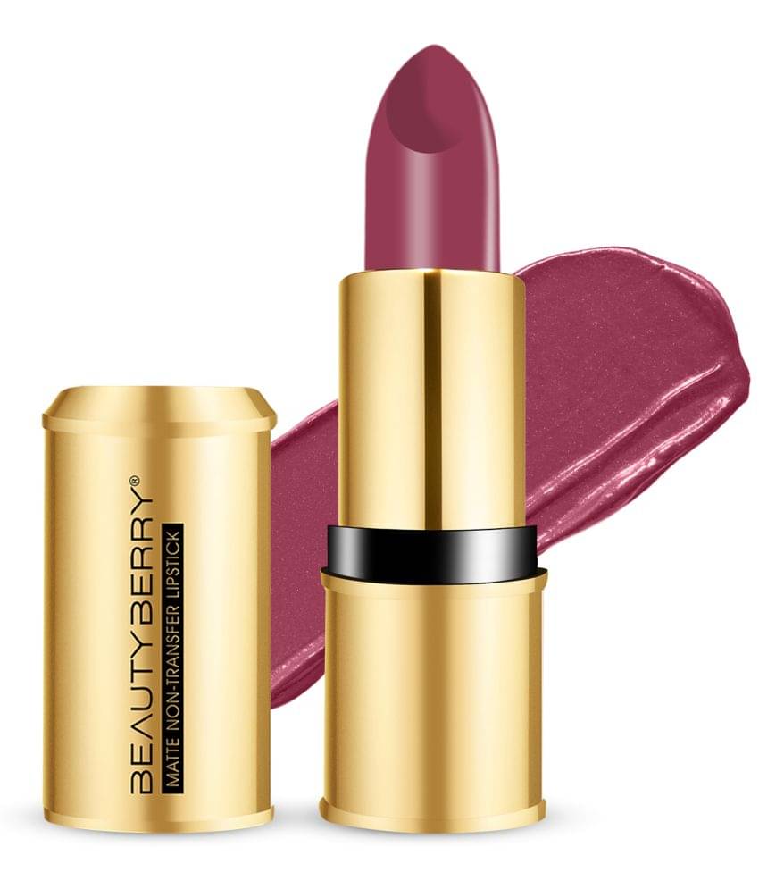 Beauty Berry Bold Babe Non-Transfer Matte Lipstick 4g, Maple Magenta (Shade - 10) Beauty Berry Bold Babe Non-Transfer Matte Lipstick 4g, Maple Magenta (Shade - 10)