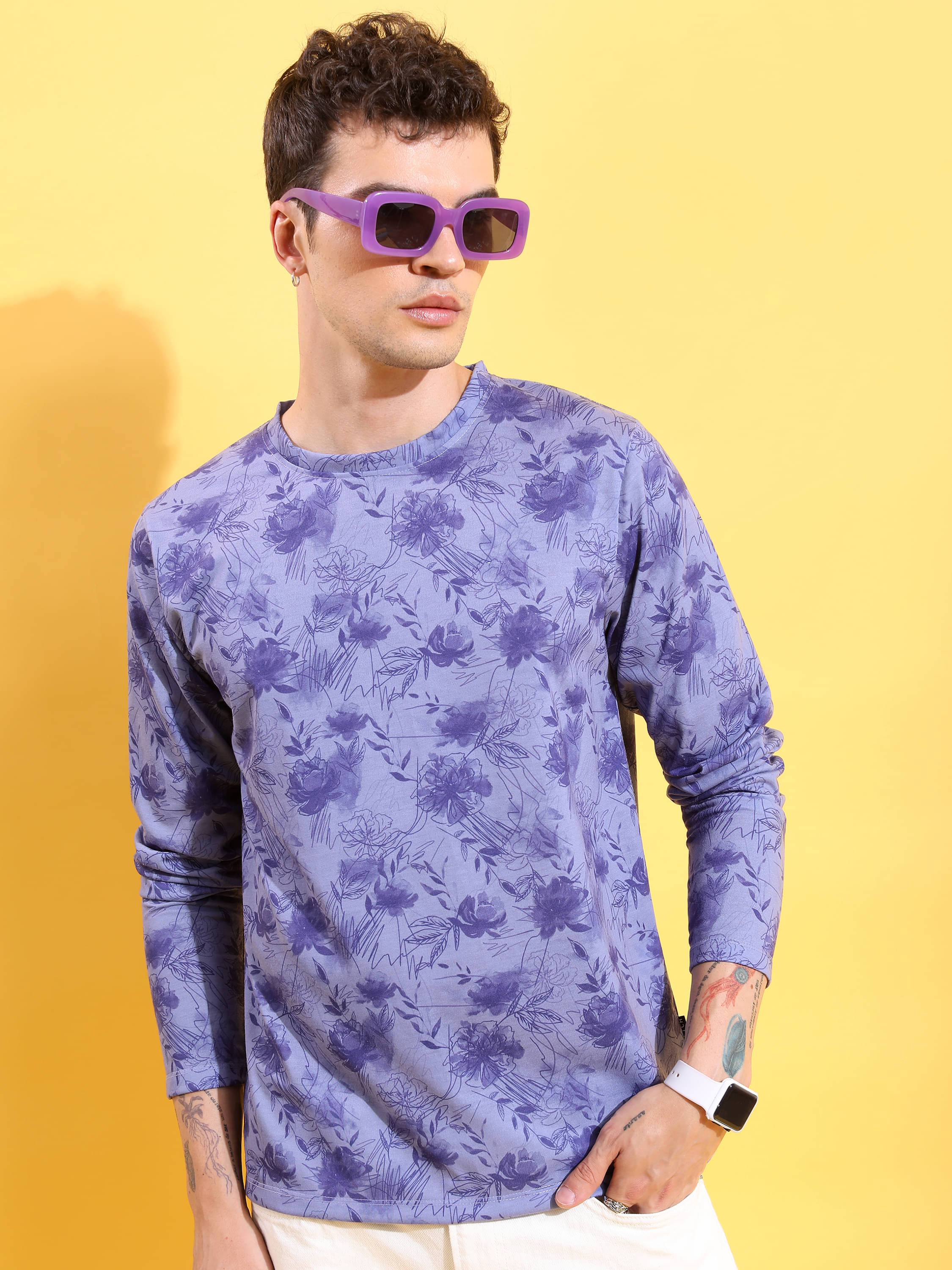 Ketch Pack of 1 Polyester Relaxed Fit Men's T-Shirt ( Purple ) Ketch Pack of 1 Polyester Relaxed Fit Men's T-Shirt ( Purple )