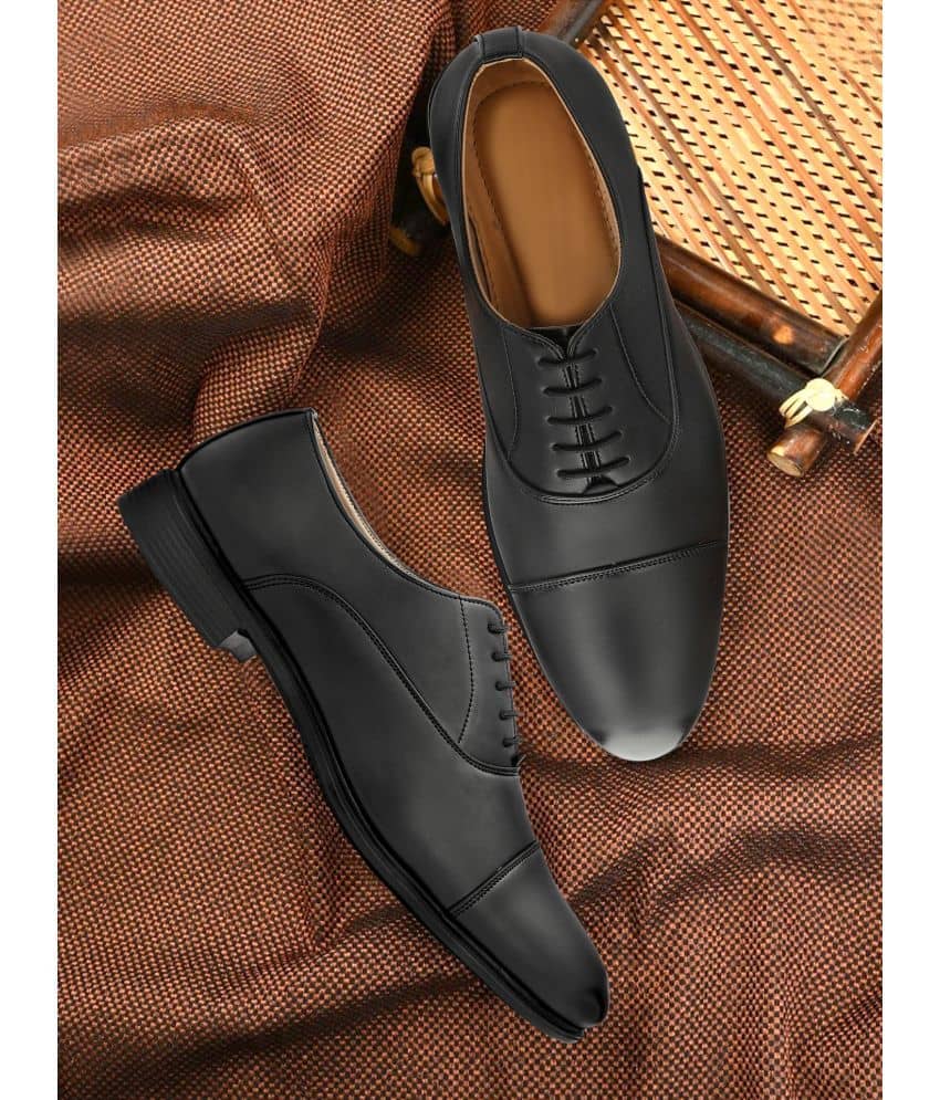 MARKRANGE Black Men's Derby Formal Shoes - Formal Shoes | Buy online on ZillyBuy