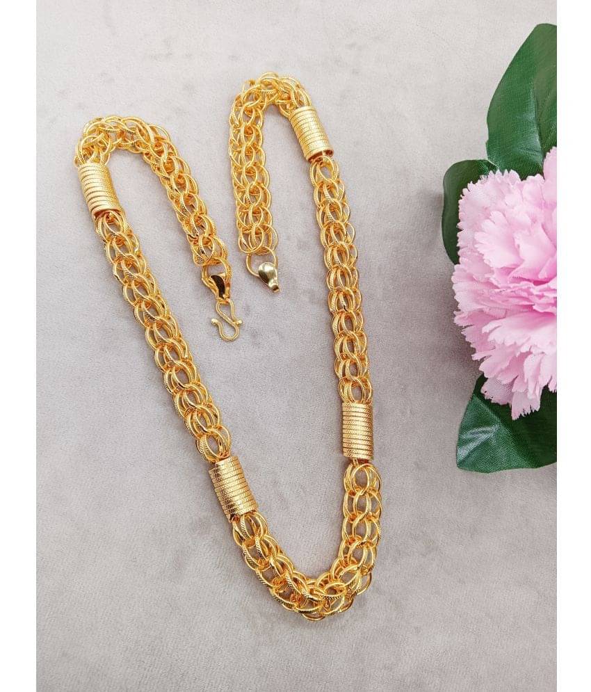 SHANKH-KRIVA Gold Plated Chain ( Set of 1 ) SHANKH-KRIVA Gold Plated Chain ( Set of 1 )