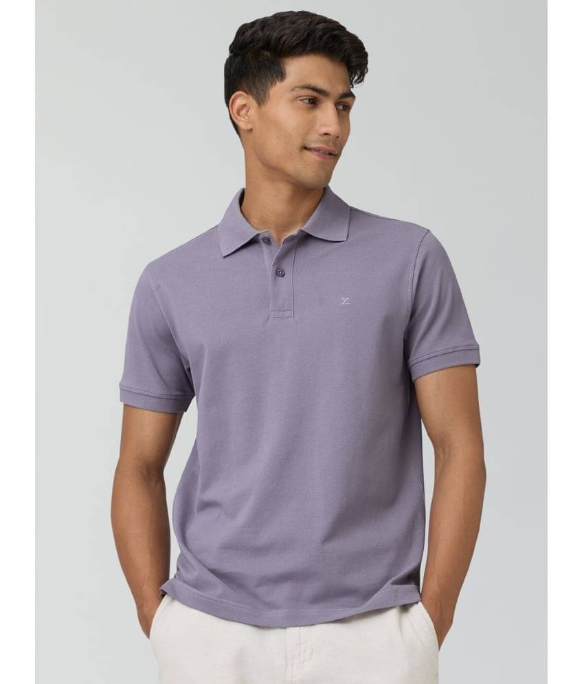 XYXX Cotton Regular Fit Solid Half Sleeves Men's Polo T Shirt - Purple ( Pack of 1 ) XYXX Cotton Regular Fit Solid Half Sleeves Men's Polo T Shirt - Purple ( Pack of 1 )