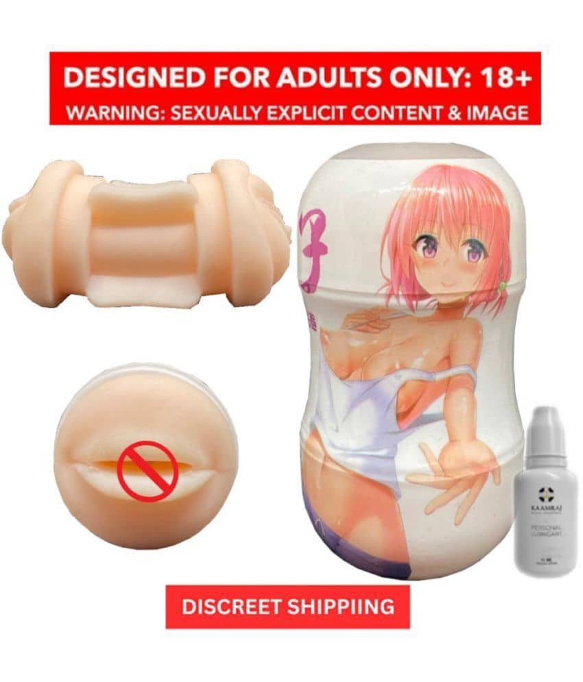 YUMEKO ANIME 2-In-1 MALE MASTURBATOR CUP REALISTIC POCKET PUSSY STROKER VAGINA AND ORAL ADULT SEX TOY