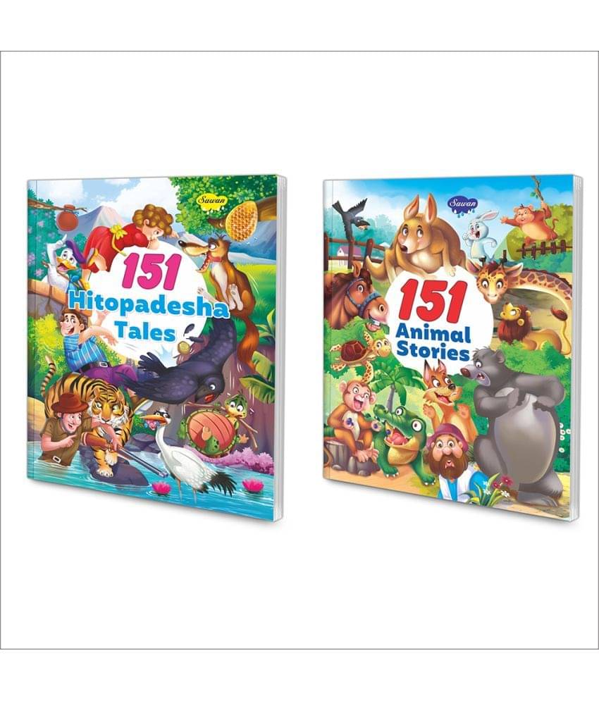     			151 Hitopdesha Tales, 151 Animal's Stories | Set Of 2 Story Books (Paperback, Manoj Publications Editorial Board)