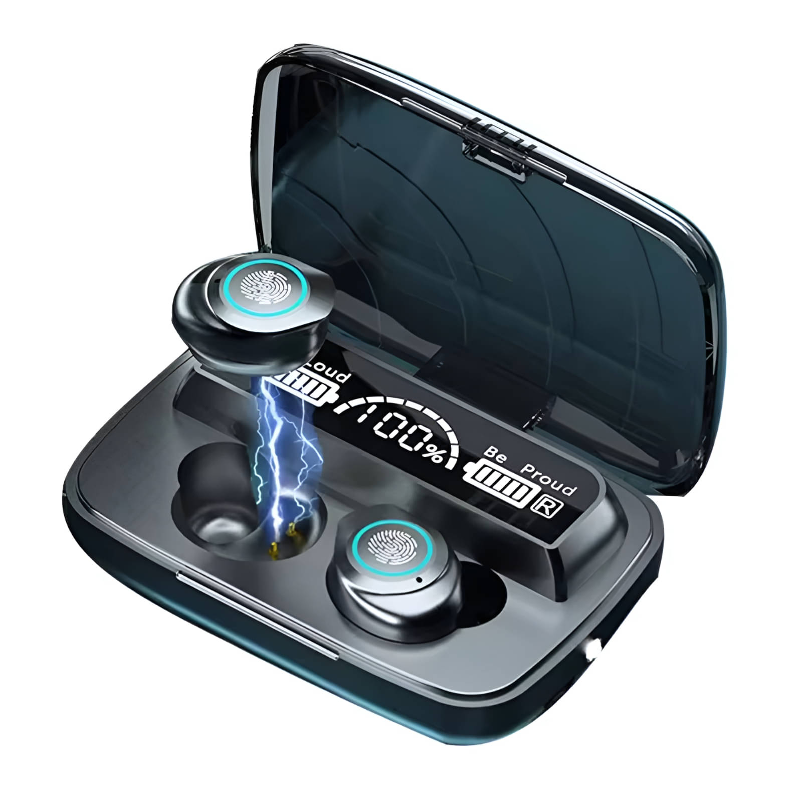 COREGENIX Power Max Bluetooth True Wireless (TWS) In Ear 30 Hours Playback Low Latency IPX4(Splash & Sweat Proof) Black COREGENIX Power Max Bluetooth True Wireless (TWS) In Ear 30 Hours Playback Low Latency IPX4(Splash & Sweat Proof) Black
