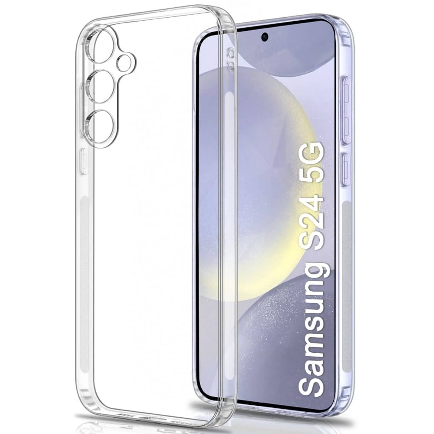     			Case Vault Covers Silicon Soft cases Compatible For Silicon Samsung Galaxy S24 ( Pack of 1 )