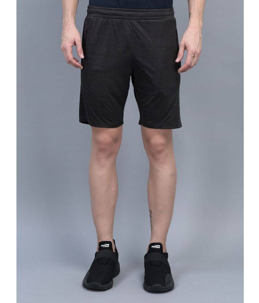 Force NXT Black Cotton Blend Men's Shorts ( Pack of 1 ) Force NXT Black Cotton Blend Men's Shorts ( Pack of 1 )