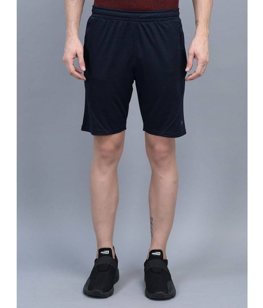     			Force NXT Blue Cotton Blend Men's Shorts ( Pack of 1 )