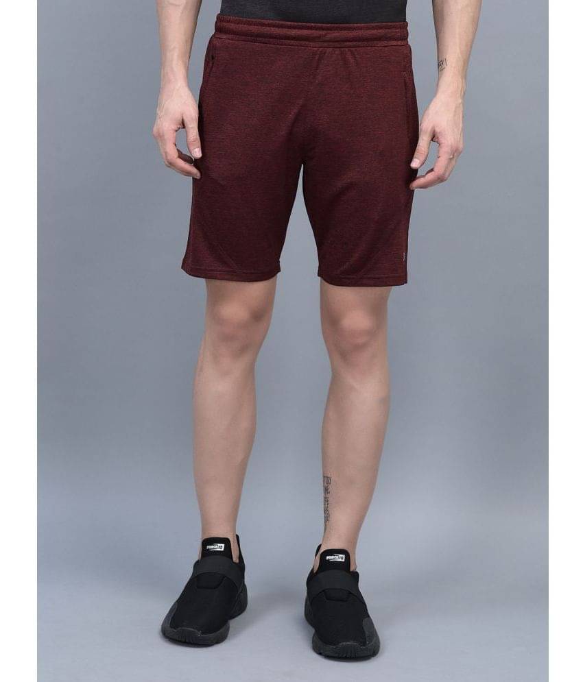     			Force NXT Red Cotton Blend Men's Shorts ( Pack of 1 )