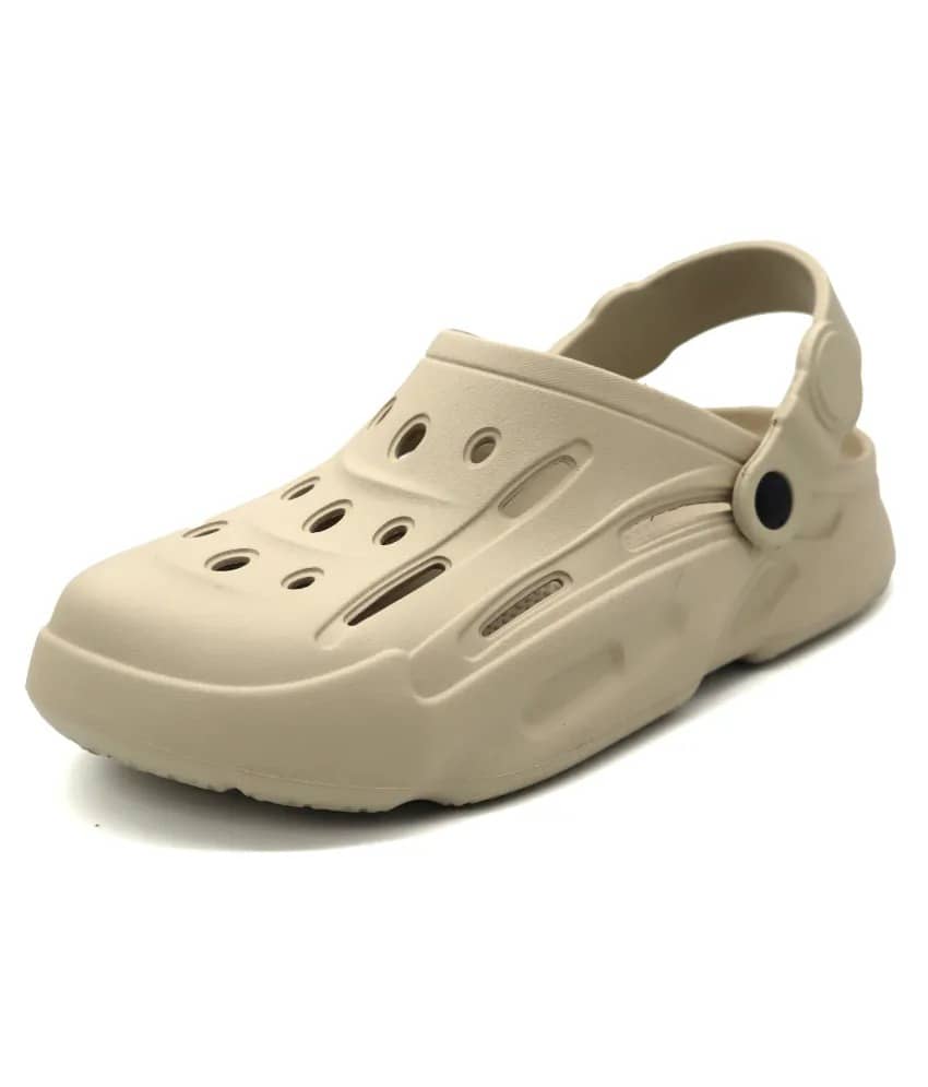 Svaar - Beige Men's Clogs