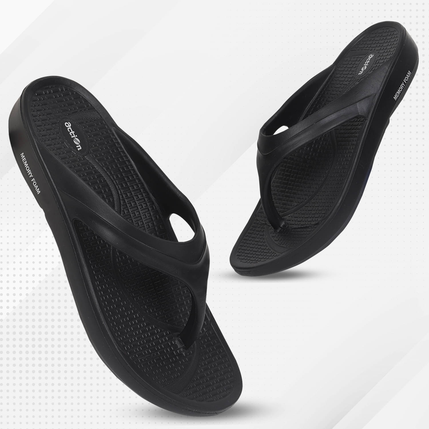     			Action Black Women's Daily Slipper