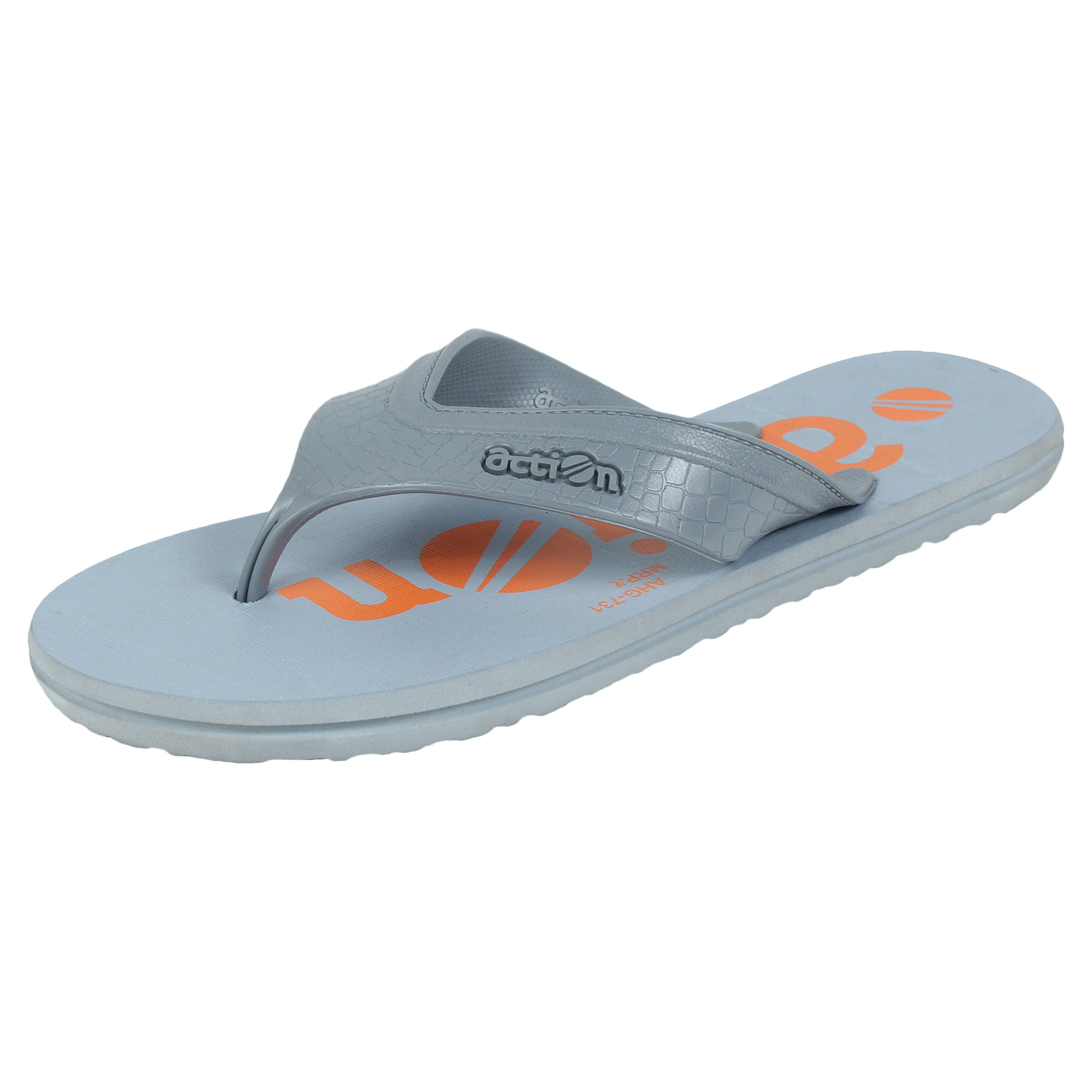     			Action Grey Melange Men's Daily Slipper
