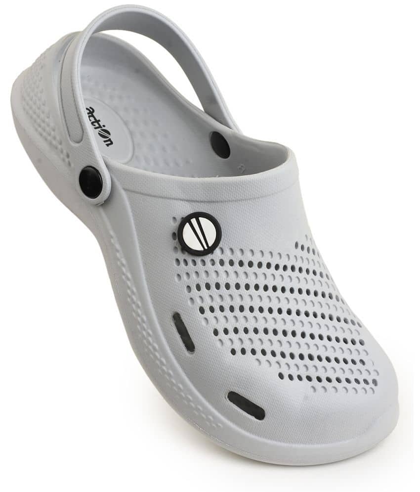 Action - Navy Blue Men's Clogs
