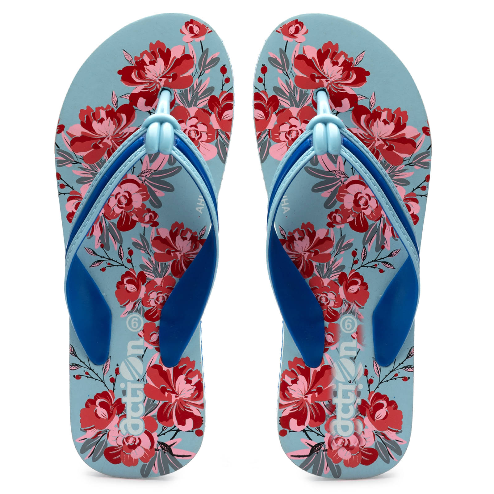     			Action Light Blue Women's Daily Slipper