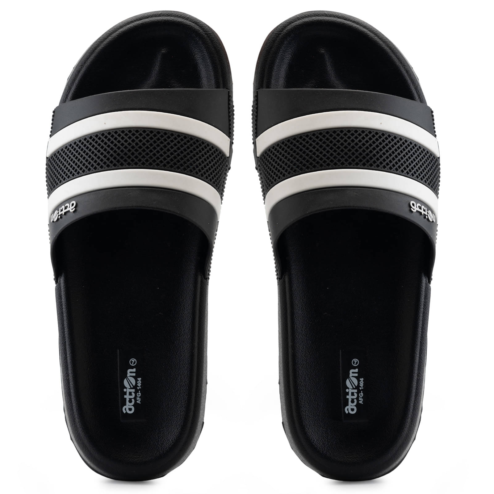     			Action Multi Color Men's Slide Flip Flop