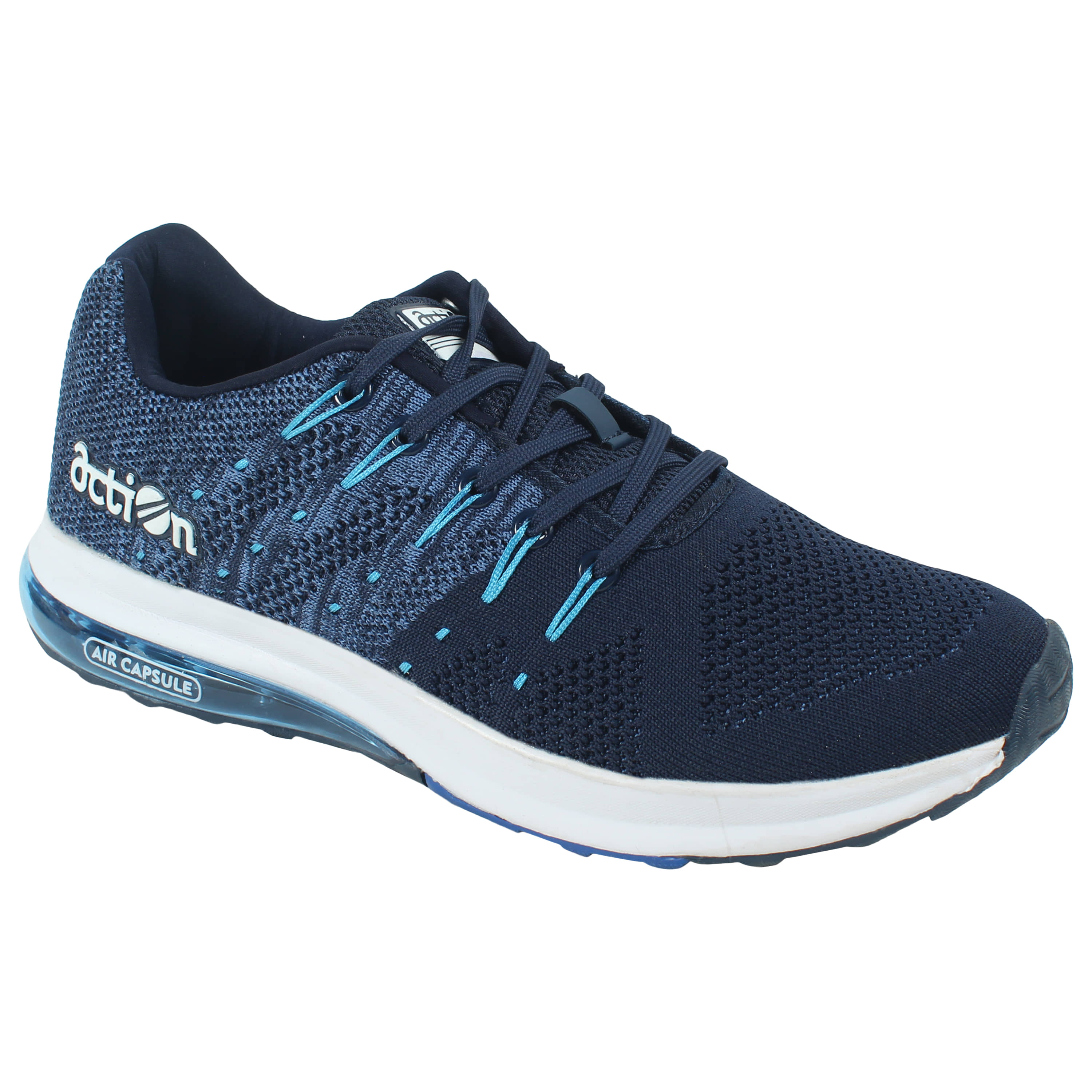 Action Navy Blue Men's Sports Running Shoes - Sports Shoes | Buy online on ZillyBuy