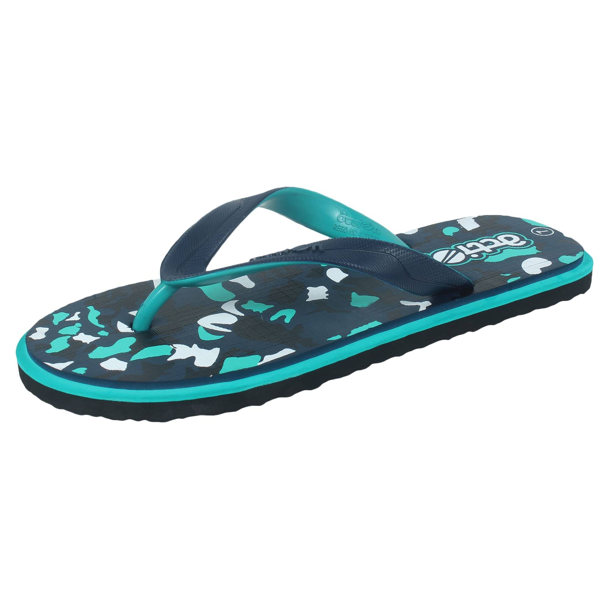     			Action Navy Blue Men's Daily Slipper