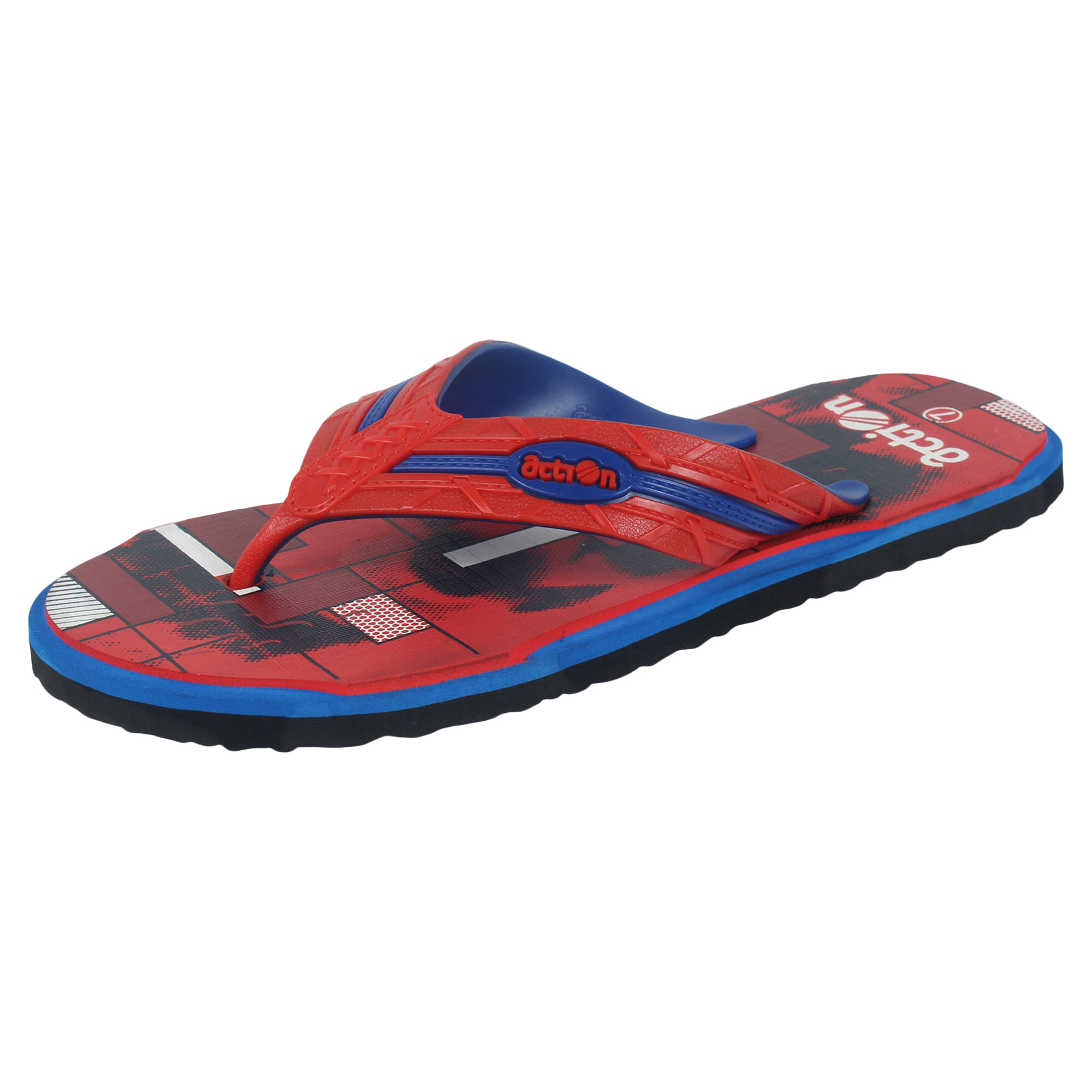     			Action Red Men's Daily Slipper