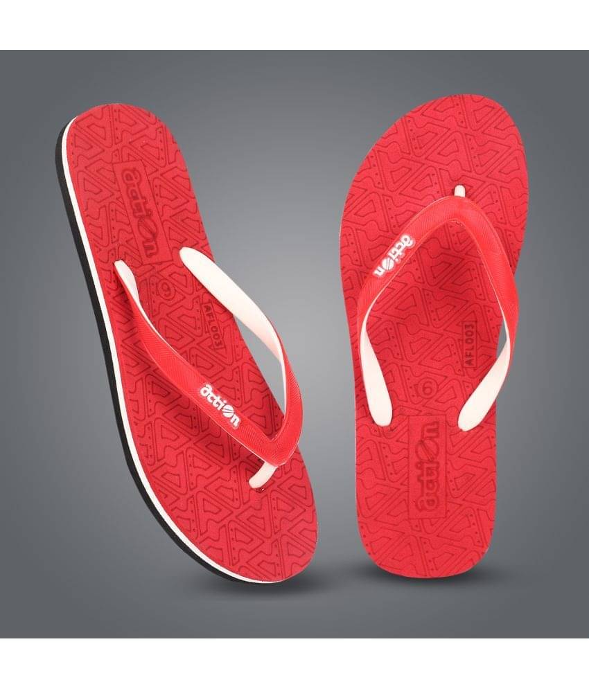     			Action Red Women's Daily Slipper