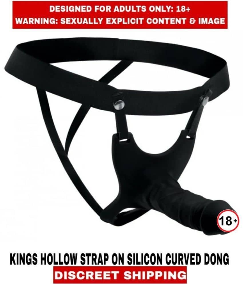 Adult Sex Toys Dong KINGS Hollow Super Silicone Strap-on For Men