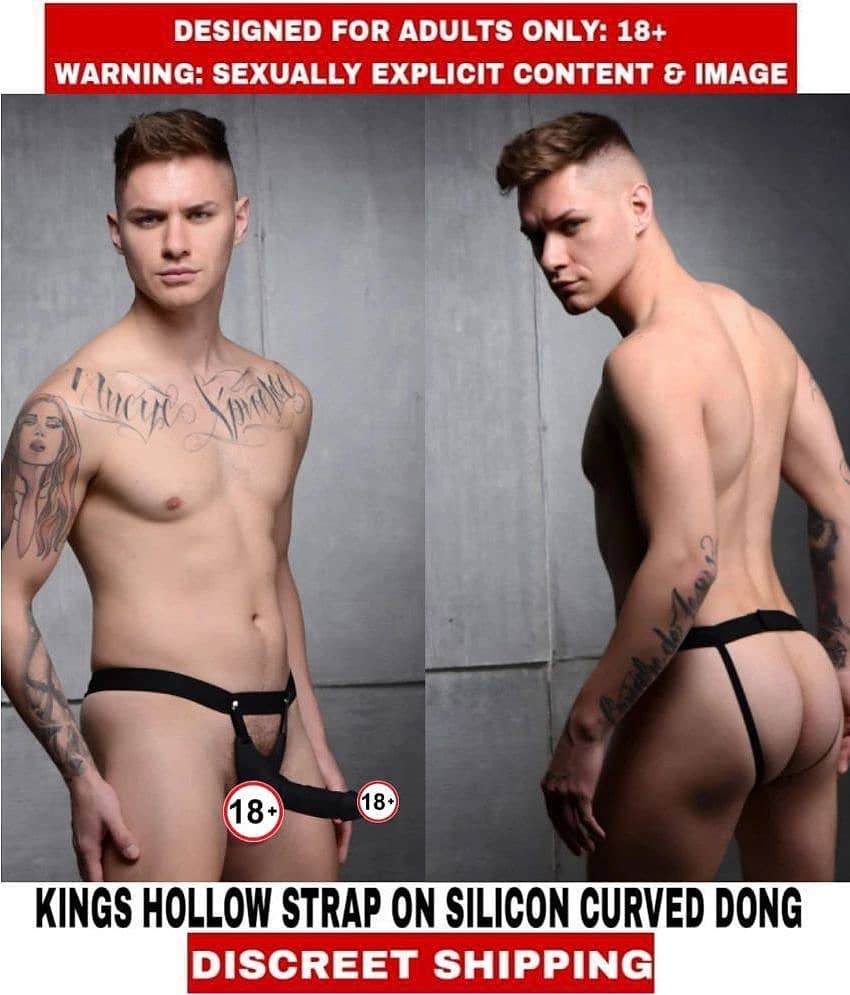 Adult Sex Toys Dong KINGS Hollow Super Silicone Strap-on For Men Adult Sex Toys Dong KINGS Hollow Super Silicone Strap-on For Men