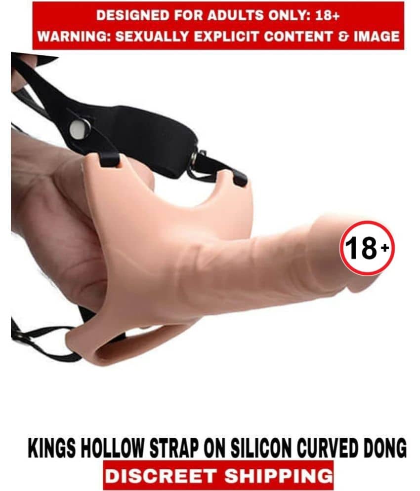 Adult Sex Toys Dong L U X Y Hollow Super Silicone Strap-on For Men
