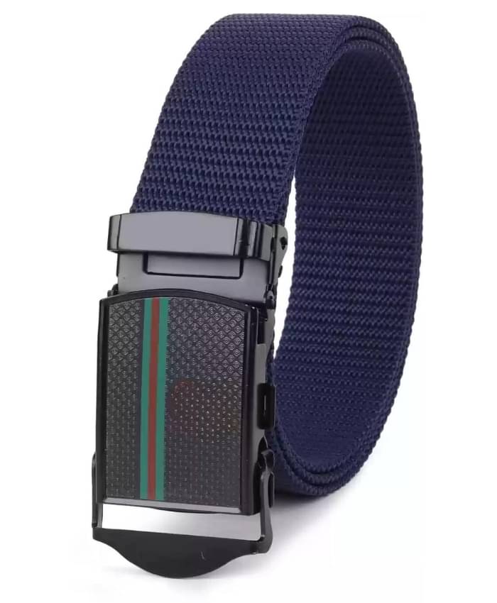     			Clock21 - Blue Nylon Men's Casual Belt ( Pack of 1 )