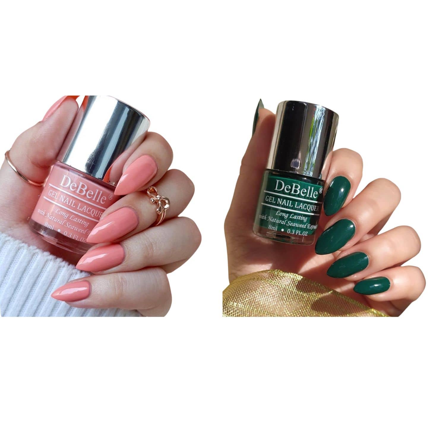 DeBelle Multi Glossy Nail Polish 16 ( Pack of 2 )