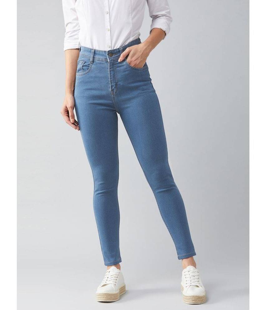     			Dolce Crudo - Blue Denim Skinny Fit Women's Jeans ( Pack of 1 )