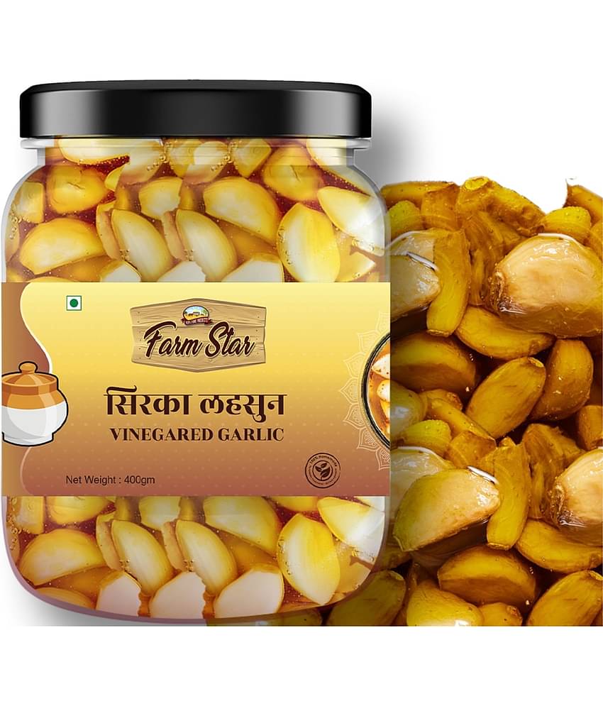 Farm Star Vinegar-ed Garlic Vegetable Pickle 400 g