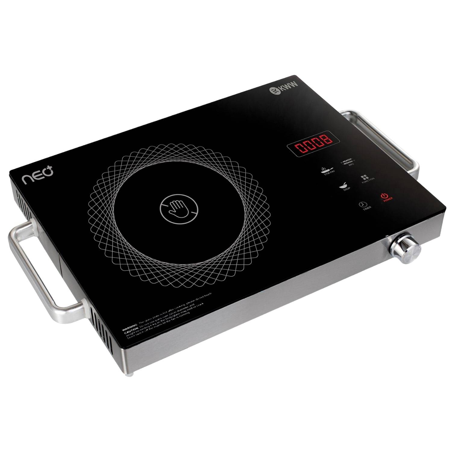     			KWW For All Utensils 2200 Watt Induction Cooktop