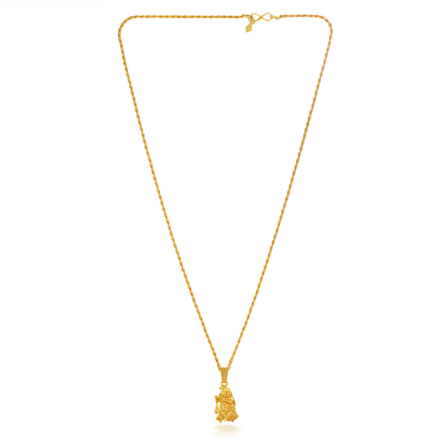 Memoir Gold Religious Pendant With Chain ( Pack of 1 ) Memoir Gold Religious Pendant With Chain ( Pack of 1 )