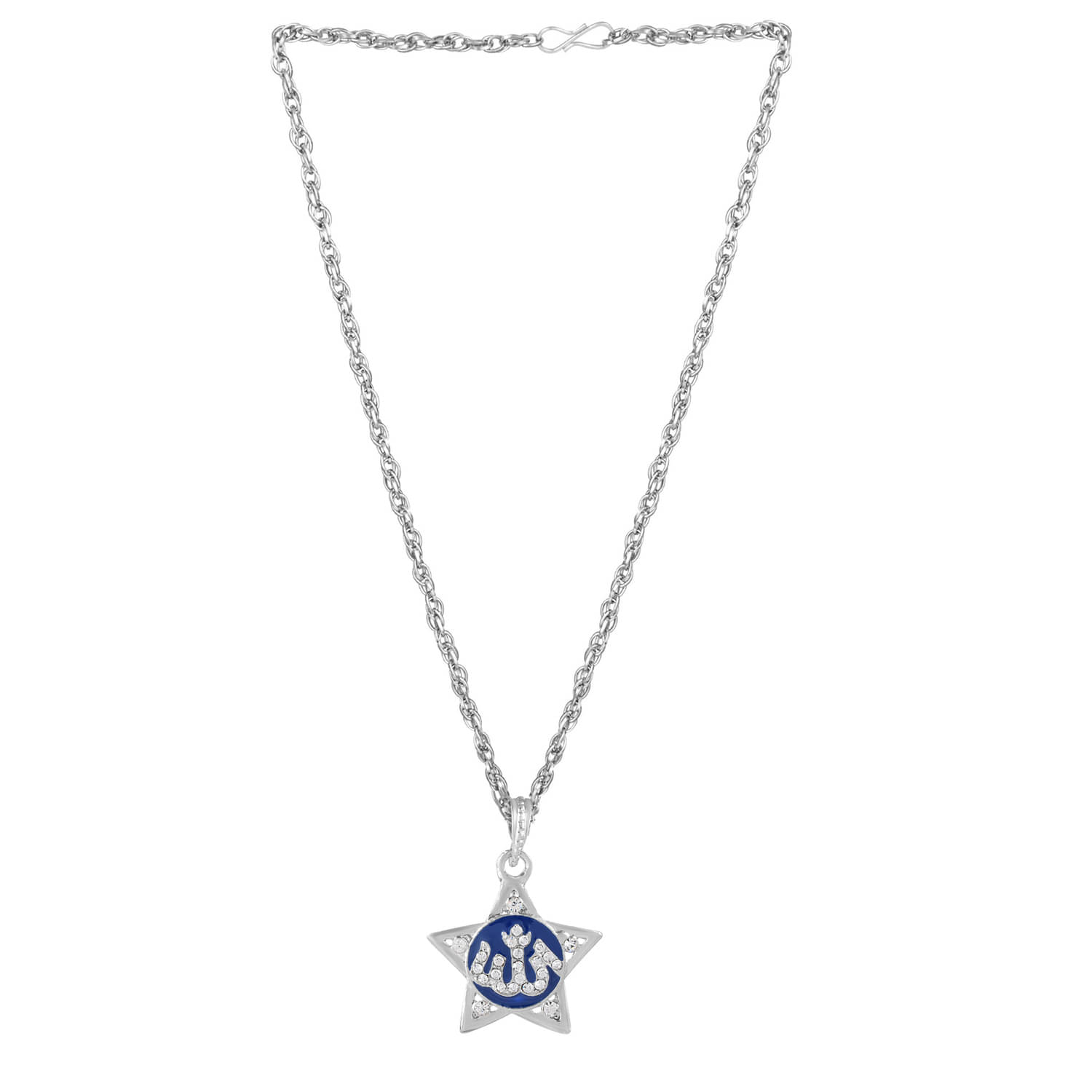     			Memoir Multicolor Religious Pendant With Chain ( Pack of 1 )