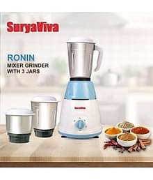 SURYAVIVA Ronin Mixer Grinder 500W 3 Jars Mixer Grinder