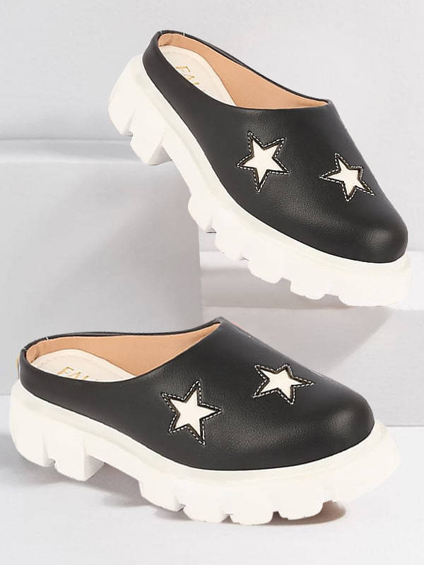 Fausto Black Women's Slip On Fausto Black Women's Slip On